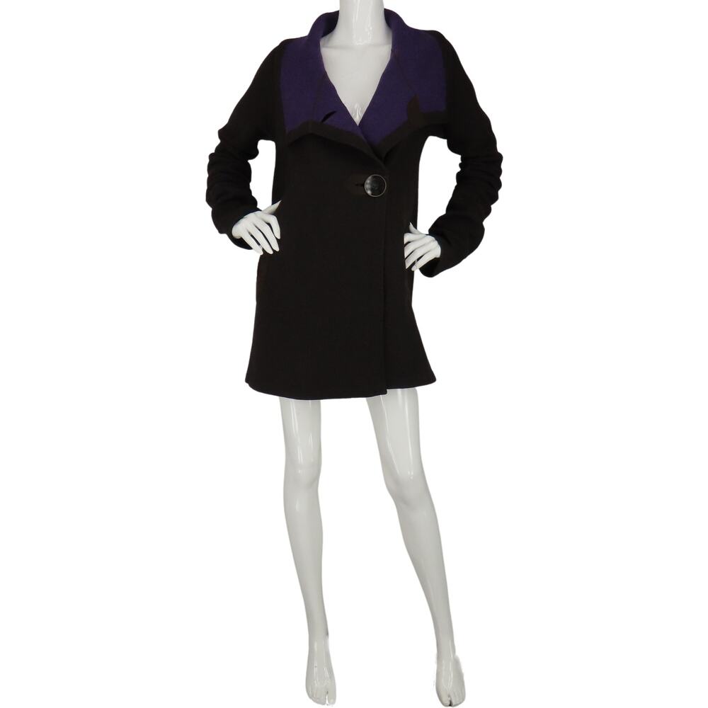 Ryan Roberts Knit Wool Coat Jacket Blazer